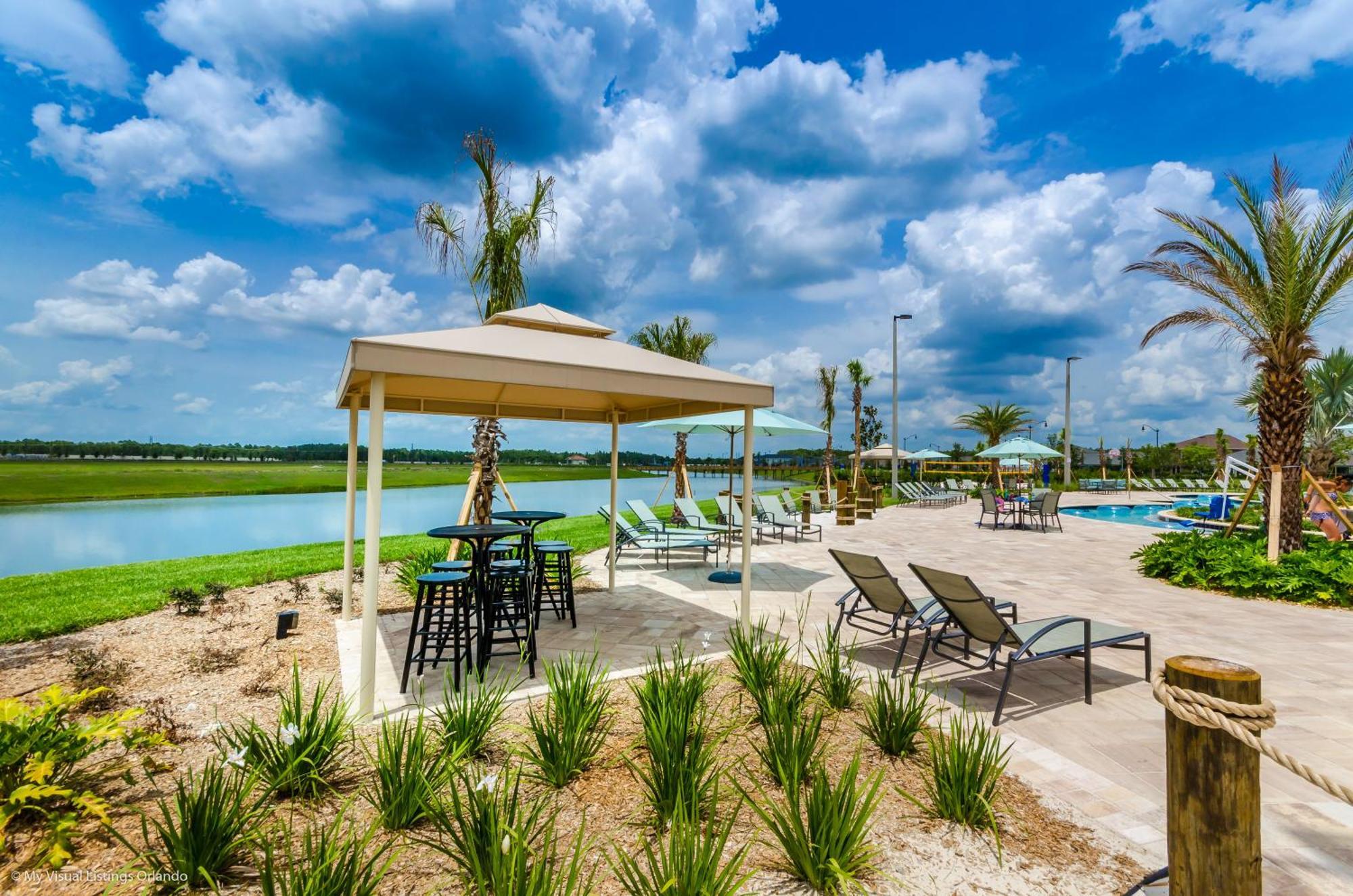 Beautiful Modern Home Wprivate Pool Near Wdw キシミー エクステリア 写真