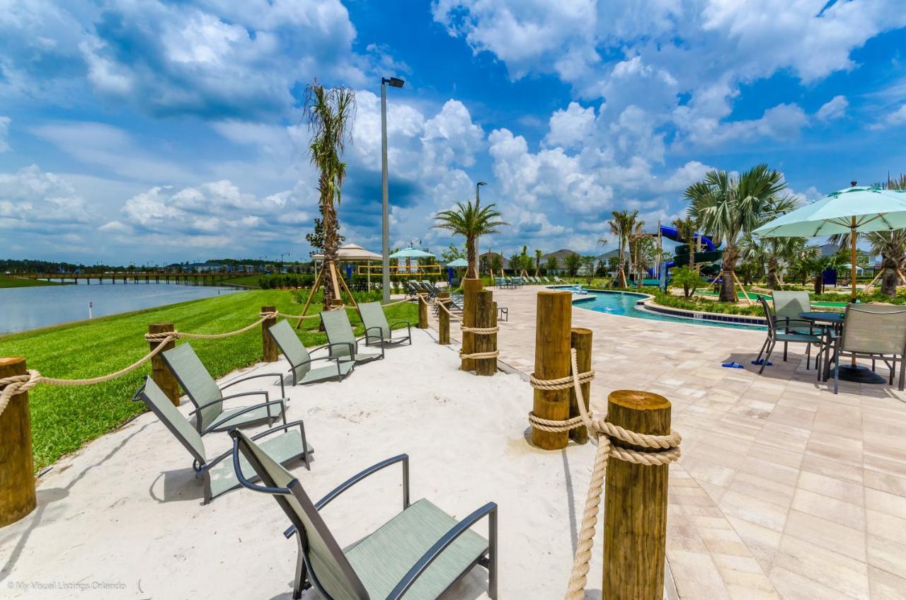 Beautiful Modern Home Wprivate Pool Near Wdw キシミー エクステリア 写真