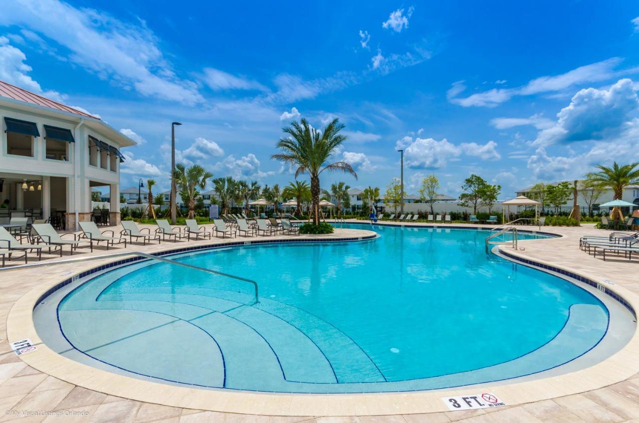 Beautiful Modern Home Wprivate Pool Near Wdw キシミー エクステリア 写真