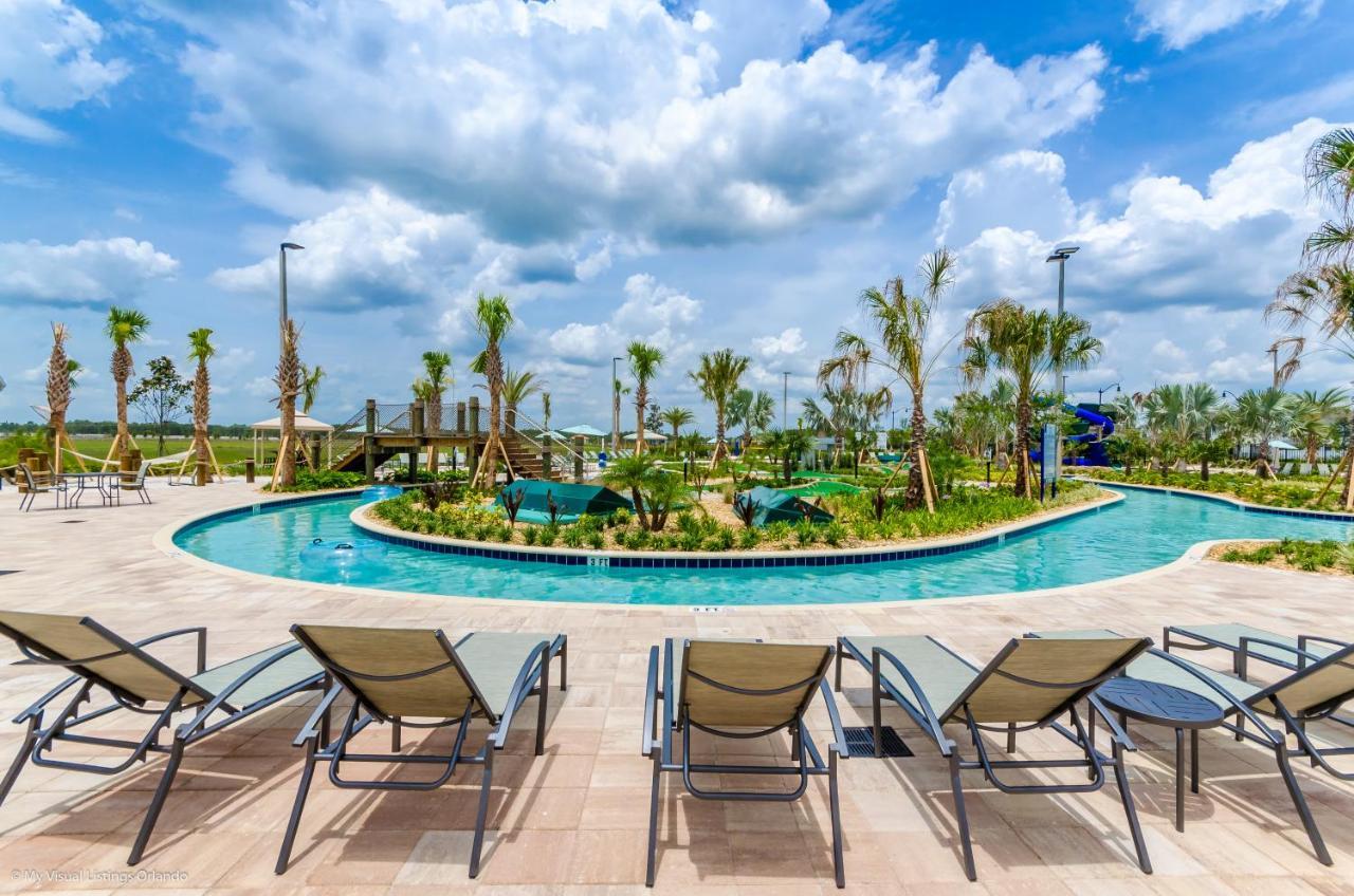Beautiful Modern Home Wprivate Pool Near Wdw キシミー エクステリア 写真